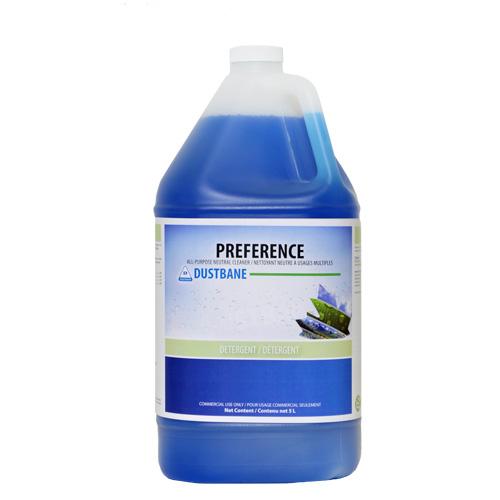 Preference All-Purpose Neutral Cleaner, 5 L, Jug Distribution Jean Lapalme