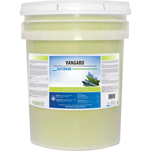 Vangard General Purpose Germicidal Cleaner, 20 L, Pail Distribution Jean Lapalme