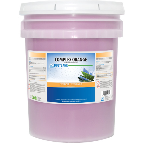 D&eacute;graissant Complex Orange, 20 L, Seau Distribution Jean Lapalme