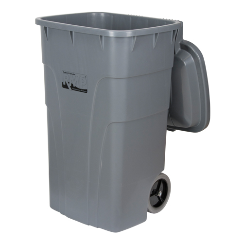 Roll Out Garbage Bin, Polyethylene, 65 US gal. Distribution Jean Lapalme