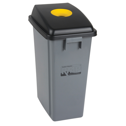 Classification des d&eacute;chets - couvercle, Couvercle ouvert, Plastique, Convient aux contenants  Distribution Jean Lapalme