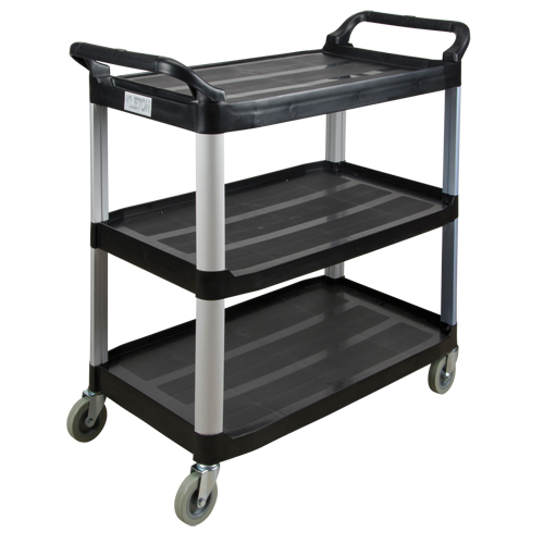 Chariot utilitaire, 3 tiers, 19-3/4" x 37-1/2" x 40-1/4", Capacit&eacute; 250 lb Distribution Jean Lapalme