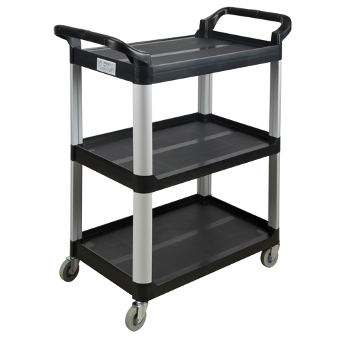 Chariot utilitaire, 3 tiers, 16-3/4" x 37" x 33-1/2", Capacit&eacute; 250 lb Distribution Jean Lapalme