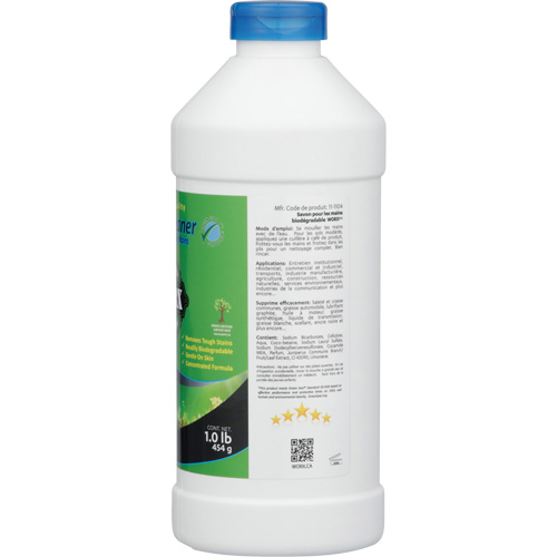 Nettoyant pour les mains biod&eacute;gradable, Poudre, 1 lb, Bouteille, Parfum&eacute; Distribution Jean Lapalme