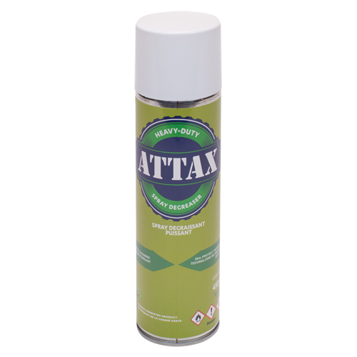 D&eacute;graissant liquide ATTAX, 16 oz, Canette a&eacute;rosol Distribution Jean Lapalme