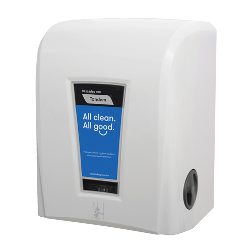 Pro Tandem Hand Towel Hybrid Dispenser, Electronic, 12.3" W x 9.3" D x 16.4" H Distribution Jean Lapalme