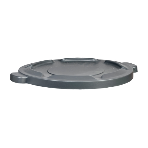 32 Gal Waste Container Lid, Flat Lid, Plastic/Polyethylene, Fits Container Size: 22" Dia. Distribution Jean Lapalme