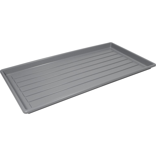 Plateau pour bottes/chaussures humides, Plastique, Gris, 27" lo x 14" la Distribution Jean Lapalme