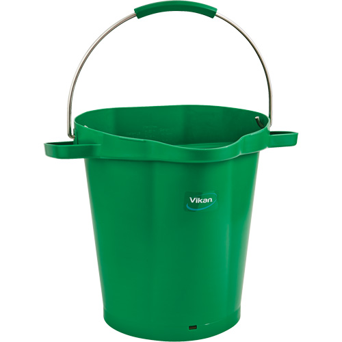 5692 Series Bucket, Green, 3 US gal. Distribution Jean Lapalme