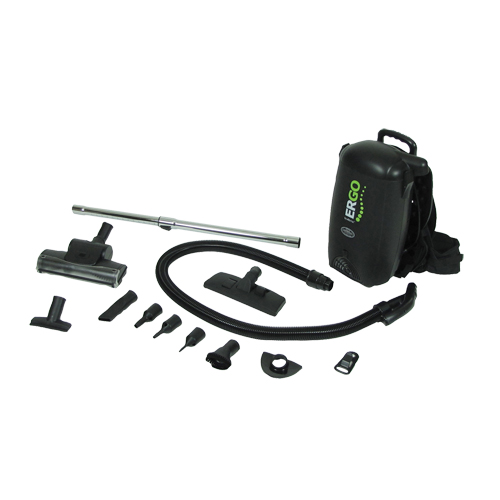Ergo Backpack Vacuum, 2 US Gal. (7.6 Litres) Distribution Jean Lapalme