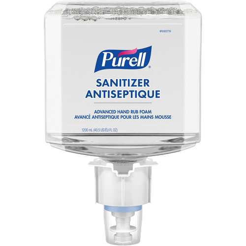 ES6 Advanced Foam Hand Sanitizer, 1200 ml, Cartridge Refill, 70% Alcohol Distribution Jean Lapalme