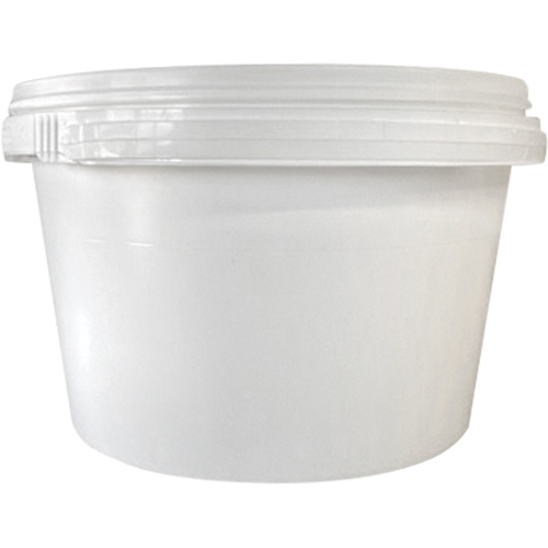 Pail with Lid, Plastic, 1.03 gal. Distribution Jean Lapalme