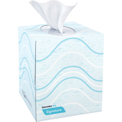 Papier-mouchoir Pro Signature, 2 pli, 8" lo x 8" la, 90 feuilles/boîte Distribution Jean Lapalme