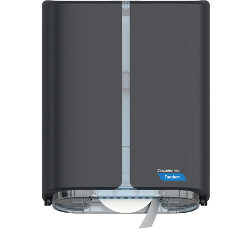 Pro Tandem Jumbo Toilet Paper Dispenser, Single Roll Capacity Distribution Jean Lapalme