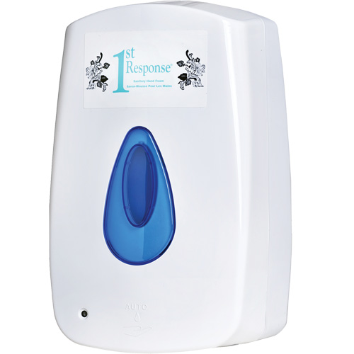 Distributeur de mousse nettoyante sans contact 1st Response Distribution Jean Lapalme