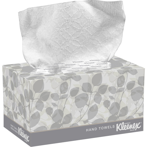 Kleenex&reg; Hand Towels in a POP-UP* Box, 1 Ply, 10-1/2" L x 9" W, 120 /Pack Distribution Jean Lapalme