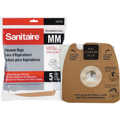 Sac d'aspirateur de premi&egrave;re qualit&eacute;, 1 gal. US Distribution Jean Lapalme