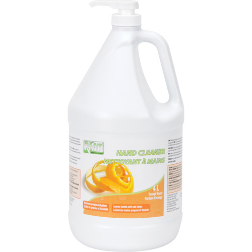 Nettoyant pour les mains &agrave; l'orange, Cr&egrave;me, 4 L, Cruche, Orange Distribution Jean Lapalme