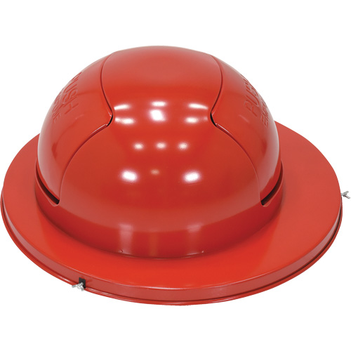 Drum Waste Disposal Top, Dome Lid, Metal, Fits Container Size: 23-1/2" Dia. Distribution Jean Lapalme