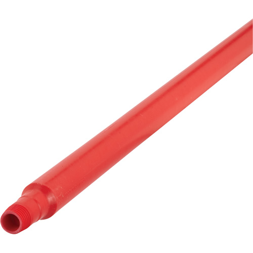 Manche ultra hygi&eacute;nique, Balai/Grattoir/Raclette, Rouge, Ergonomique, 59" lo Distribution Jean Lapalme
