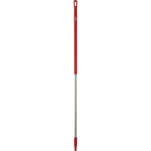 Handle, Broom/Scraper/Squeegee, Red, Standard, 59" L Distribution Jean Lapalme