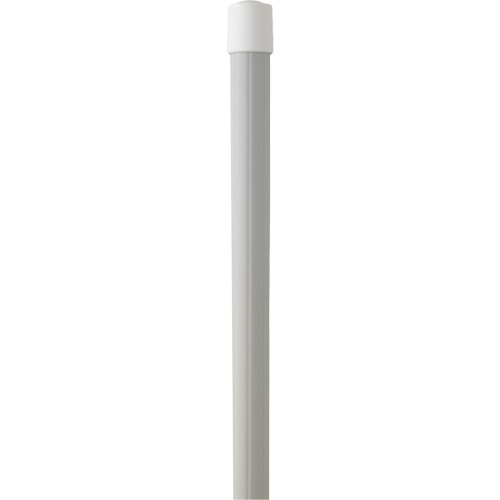 Handle, Broom/Scraper/Squeegee, White, Telescopic, 62" - 113" L Distribution Jean Lapalme