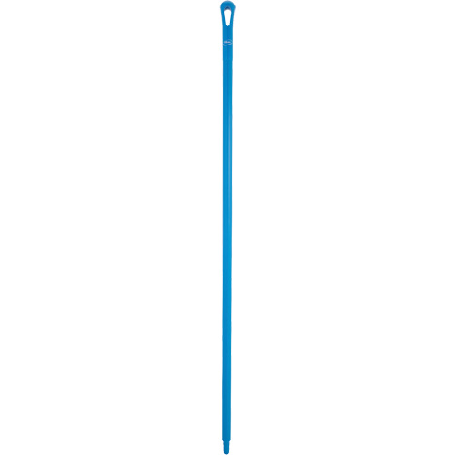 Manche ultra hygi&eacute;nique, Balai/Grattoir/Raclette, Bleu, Ergonomique, 59" lo Distribution Jean Lapalme