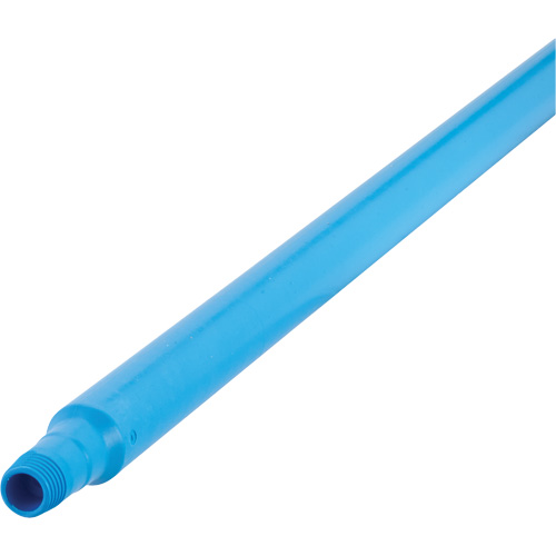 Manche ultra hygi&eacute;nique, Balai/Grattoir/Raclette, Bleu, Ergonomique, 59" lo Distribution Jean Lapalme