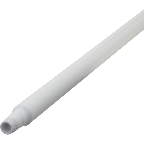 Manche ultra hygi&eacute;nique, Balai/Grattoir/Raclette, Blanc, Ergonomique, 59" lo Distribution Jean Lapalme