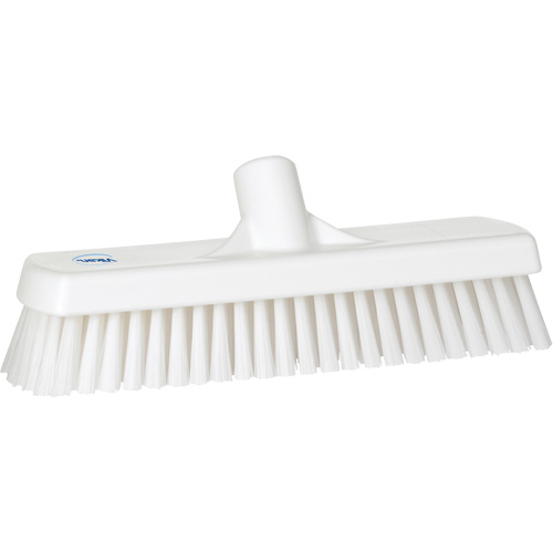 Brosse &agrave; r&eacute;curer pour planchers et murs, Crins Ferme, 12", Polyester, Blanc Distribution Jean Lapalme