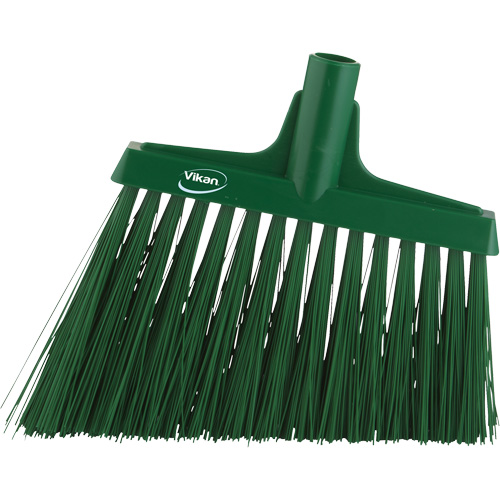T&ecirc;te de balai oblique, Crins Extra-ferme, 12", Polyester, Vert Distribution Jean Lapalme