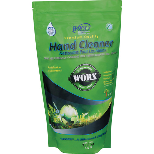 Nettoyant pour les mains biod&eacute;gradable, Poudre, 4,5 lb, Pochette, Sans parfum Distribution Jean Lapalme