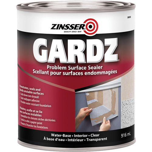 Scellant de surface &agrave; probl&egrave;mes Gardz, 3,61 L, Canette, Transparent Distribution Jean Lapalme