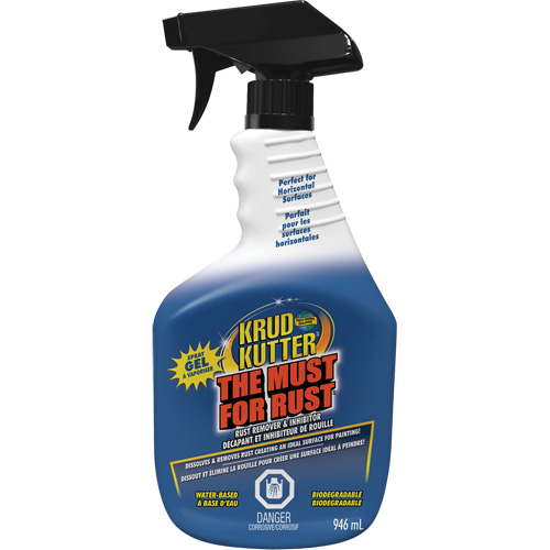 The Must for Rust Rust Remover Gel, Trigger Bottle Distribution Jean Lapalme
