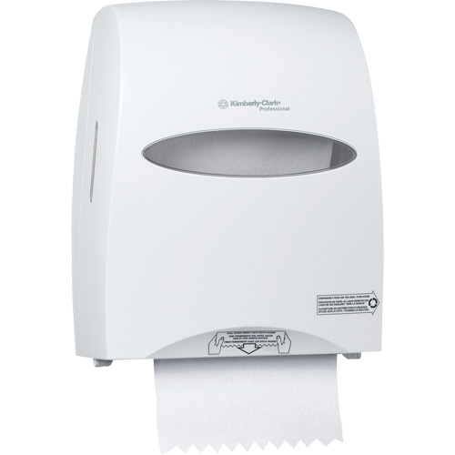 Sanitouch Hard Roll Towel Dispenser, Manual/No-Touch, 12.63" W x 10.2" D x 16.13" H Distribution Jean Lapalme