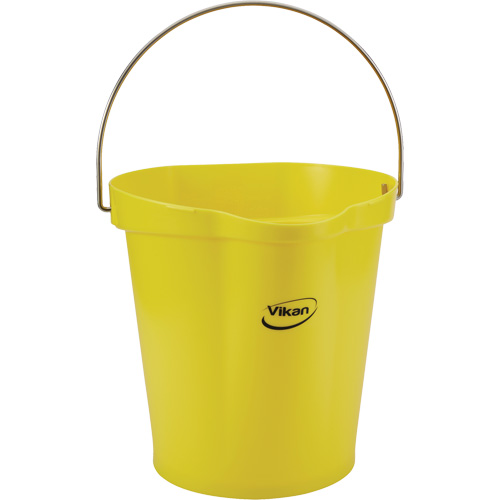 Seau pour l'hygi&egrave;ne des aliments, Jaune, 3 gal. US Distribution Jean Lapalme