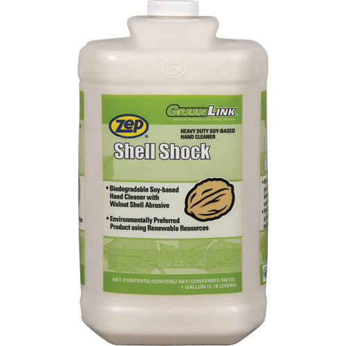 Nettoyant surpuissant pour les mains Shell Shock, Cr&egrave;me, 3,78 L, Cruche, Parfum&eacute; Distribution Jean Lapalme
