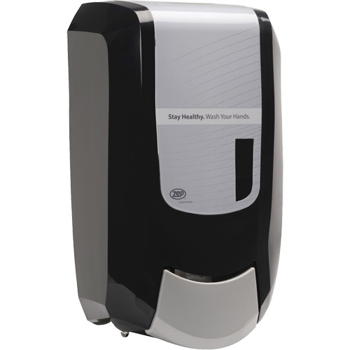 Distributeur mural de savon pour les mains Fuzion, Pompe, Capacit&eacute; de 1200 ml, Format Cartouche de recharge Distribution Jean Lapalme