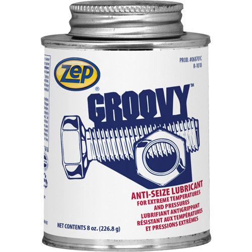 Groovy Lubricant & Anti-Seize, 8 oz., Brush Top Can, 2100°F (1100°C) Max. Temp Distribution Jean Lapalme