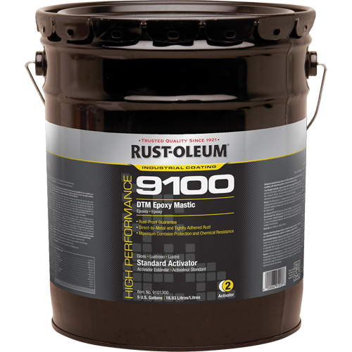 9100 System DTM Epoxy Mastic Standard Activator, 5 gal., Pail Distribution Jean Lapalme