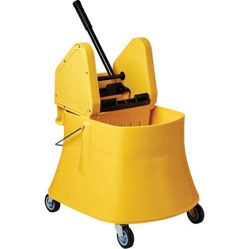 Champ Bucket & Wringer Combo, Down Press, 7.5 US Gal. (30 Quarts), Yellow Distribution Jean Lapalme