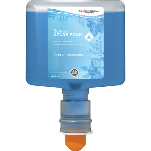 Refresh Azure Handwash, Foam, 1.2 L, Scented Distribution Jean Lapalme