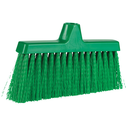 Balai oblique ColorCore, Crins Moyen, 10", Polypropyl&egrave;ne, Vert Distribution Jean Lapalme