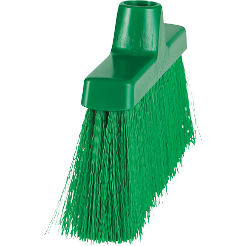 Balai oblique ColorCore, Crins Moyen, 10", Polypropyl&egrave;ne, Vert Distribution Jean Lapalme