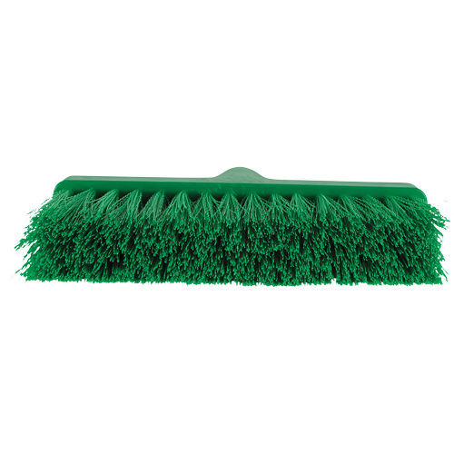 Balai oblique ColorCore, Crins Moyen, 10", Polypropyl&egrave;ne, Vert Distribution Jean Lapalme
