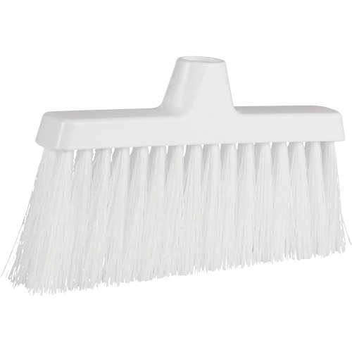 ColorCore Angle Head Broom, Medium Bristles, 10", Polypropylene, White Distribution Jean Lapalme