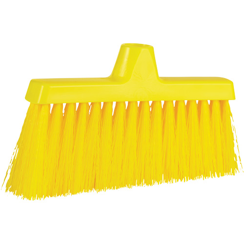 Balai oblique ColorCore, Crins Moyen, 10", Polypropyl&egrave;ne, Jaune Distribution Jean Lapalme