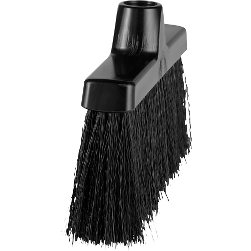 Balai oblique ColorCore, Crins Moyen, 10", Polypropyl&egrave;ne, Noir Distribution Jean Lapalme