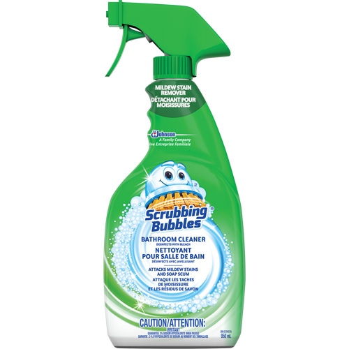 Scrubbing Bubbles&reg; Bathroom Cleaner & Mildew Stain Remover, 950 ml, Trigger Bottle Distribution Jean Lapalme