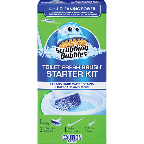 Scrubbing Bubbles&reg; Fresh Brush&reg; Toilet Brush Starter Kit, Refill Distribution Jean Lapalme